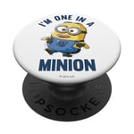 PopSockets Despicable Me Minions Dave One In A Minion PopSockets PopGrip - Support et Grip pour Smartphone/Tablette avec un Top Interchangeable