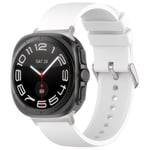 Samsung Galaxy Watch Ultra 47mm Armband i silikon, Vit