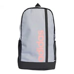 Adidas HC4756 LINEAR BP Sports backpack Unisex halo silver/acid red/black NS