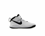 Chaussures Nike Équipe Hutle D 9 Ps Blanc Noir AQ4225 100 Garçon Enfant