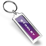 Stanley Name Purple Waves Keyring   #107592