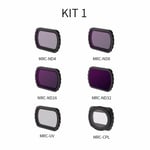 For DJI OSMO POCKET MCUV CPL ND4/8/16/32 ND-PL Gimbal Camera Lens Filter Kit