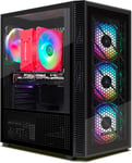 PC Gamer Fixe,Ordinateur Gaming,Radeon RX 580 16Go, Core i5-9400F jusqu'à 4.1GHz, 16Go DDR4 RAM, 1To SSD, 600M WiFi, BT 5,0, RGB Fanx4, W11H64.[V1506]