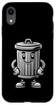 iPhone XR Garbage Trash Can Cartoon Character Design Case