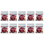 Tassimo Costa Caramel Latte Coffee Pods - 10 Packs (80 Drinks)