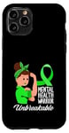 Coque pour iPhone 11 Pro Guerrier de sensibilisation à la dépression Santé mentale incassable