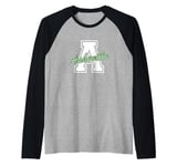 Retro Asheville Land of the Sky Raglan Baseball Tee