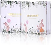 Baby Memory Book and Pregnancy Journal -Baby Books for Parents, First 5 Year - -