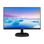 MMD Philips V-line 273V7QDAB - Écran LED 27" (27" visualisable) 1920 x 1080 Full HD (1080p) @ 60 Hz IPS 250 cd/m² 1000:1 5 ms HDMI, DVI-D, VGA haut-parleurs noir texturé