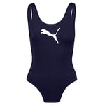 PUMA Women's Swimsuit, Navy, M