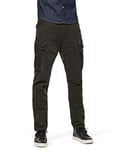 G-STAR RAW Men's Roxic Straight Tapered Cargo Hose, Grey (asfalt gd D17543-C434-B575), 24W / 28L