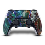 OFFICIAL ED BEARD JR DRAGONS VINYL SKIN FOR SONY PS5 DUALSENSE EDGE CONTROLLER