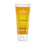 Pure Mineral - Nettoyant Visage Nettoyage en Profondeur - Minéraux Mer Morte, Vitamine C, Tous Types de Peau, Purifiant - Sans silicones, sulfates, parabènes - 175ml