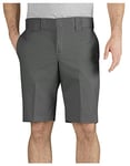 Dickies Slim Fit 11 Inch Flex Work Short, Gravel Gray, 38