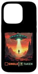 iPhone 14 Pro single taken alien man taken by UFO valentine's day boys Case