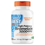 Doctors Best 3000 GDU Bromelain - 90 x 500mg Vegicaps