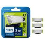 Philips OneBlade 3 x Replacement Shaving Heads One Blade Shaver FAST FREE P&P