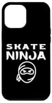 Coque pour iPhone 15 Plus Skate Ninja Skateboarding Skater Skateboarder Patinage sur glace