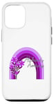 Coque pour iPhone 14 Porter Purple Alzheimer Sensibilisation Démence