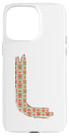 Coque pour iPhone 15 Pro Max Lettre rétro en gras hiboux - L - Design - Alphabet - Marqueur