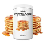 SOLID Nutrition Pancake &amp; Waffle Mix, 750 g (Natural)