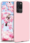 Coque Silicone Pour Samsung S20 Plus Couleur Rose Haute Protection Little Boutik