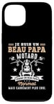 Coque pour iPhone 13 Motard Beau Papa Moto Humour idée Cadeau Motorcycle Retraite