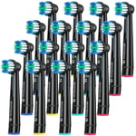 REDTRON Replacement Brush Heads Compatible with Oral B (16 Pcs), Professional Electric Toothbrush Heads Brush Heads for Precision Clean, Toothbrush Heads for Pro1000 Pro3000 Pro5000 Pro7000 and More