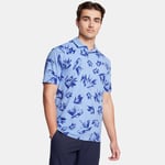 Polo Under Armour Iso-Chill Edge pour homme Horizon Bleu / Tech Bleu / Tech Bleu M