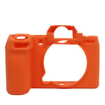 Pour Fuji X-S20 XS20 Caméra Soft Protector Silicone Case - Type Orange