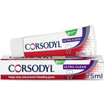 Corsodyl Ultra Clean Toothpaste for Gum Care, 75ml