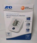 A&D Medical Blood Pressure Monitor BIHS Approved UA-611 