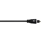 Hama 1.5 m Toslink M/M 1.5 m Toslink/Toslink Optical Fiber Optical Cable (Toslink Cable Toslink Male/Male, Black, Black, ODT, 1.5 m)