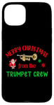 iPhone 15 Plus Merry Christmas from the Trumpet Crew Band Member Musician Case