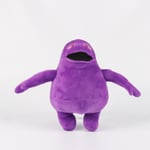 The Grimace Shake Mcdonald's Milkshake Brother Animation Peripheral Plush Toy Doll [kk] Milkshake Brother 29cm 0.2kg