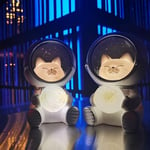 Pet Spaceman Galaxy Guardian Kids Gift Bedroom Ornaments Night Light Table Lamp