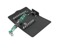 Wera Momentnøkkel Safe-Torque A1 Shk Sett 1 20 Stk Svart/Grønn 1/4" Firkant (05136073001)