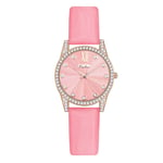 JZDH Women Montres Mode Strass Montres Femmes Casual Cuir Band Dames Montre-Bracelet Horloge Montre Femme Montre Cadeau à Un ami Montres Décoratives Décoratives pour Femmes (Color : E)