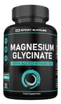 Magnesium Glycinate Supplements & Vitamin B6 - 120 High Strength Capsules - 1...