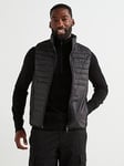 BOSS V Thor 2 Regular Fit Gilet - Black, Black, Size 3Xl, Men