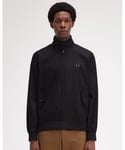 Fred Perry Mens Harrington Jacket - Black - Size X-Large