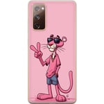 Samsung Galaxy S20 FE Genomskinligt Skal Pink Panter Peace