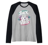 Throwback Playlist 90s Hits 90s Era 90s Pop 90s Rock Raglan Baseball Tee