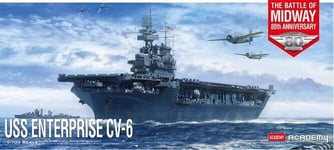 Academy 14409 - 1/700 Uss Enterprise CV-6 Bataille De Midway - Neuf