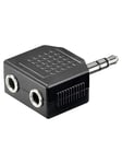 Pro Audio adapter 2xMiniJack F - MJ m