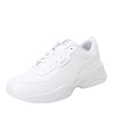 PUMA Women Cilia Mode Baskets, Puma White Puma Silver, 42.5 EU