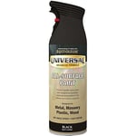 Rust-Oleum AE0160005E8 400ml Universal Spray Paint-Flat Black, 400 ml (Pack of 1)