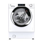 Hoover HBWODS69TAMCE/80 9kg Integrated Washing Machine With Autodose, A Rated, White & Chrome