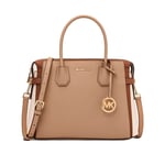 Handväska för dam Michael Kors MERCER CAMEL MULTI Brun 30 x 23 x 10 cm