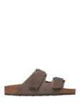 Birkenstock Uji Suede Sandals, Concrete Grey